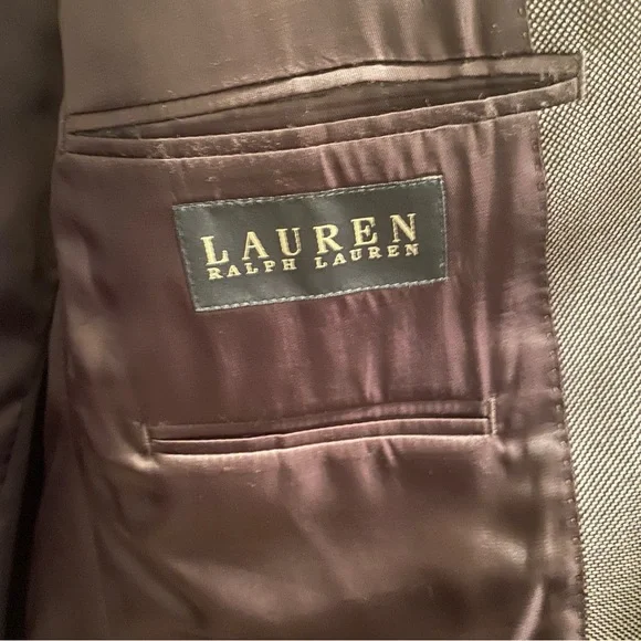Men’s Gray Ralph Lauren 2 Button Blazer